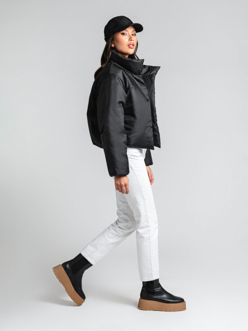 Куртка: В064-5-46 (Черный Black Spring 19-4007) — изображение 7